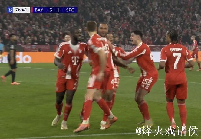 铁树开花,拜仁后卫约纳坦-塔斩获欧冠生涯首球 铁树开花,拜仁后卫约纳坦-塔斩获欧冠生涯首球